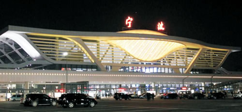 宁波高铁站结构健康监测