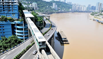 重庆轨道交通3号线（南延伸段）九公里门墩检测