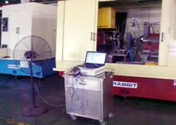 上海莱必泰数控机床股份有限公司高精度数控机床动态特性试验