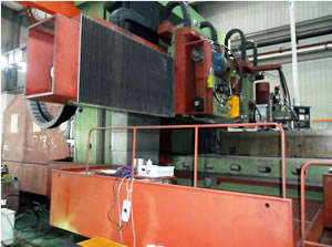 龙门导轨磨床振动试验