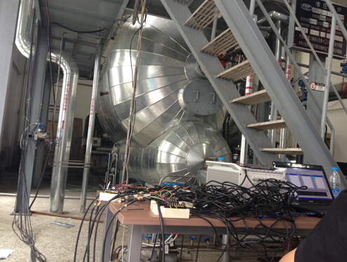 哈尔滨工程大学锅炉动应变实验