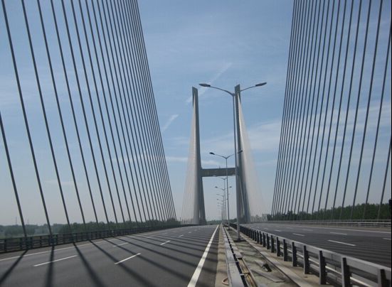 淮安大桥索力与模态试验