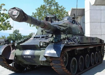 兵器集团某型坦克振动测试