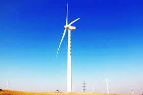 大型风力发电机振动测试