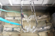 金属氢化物储氢罐吸放氢过程中应力测试系统