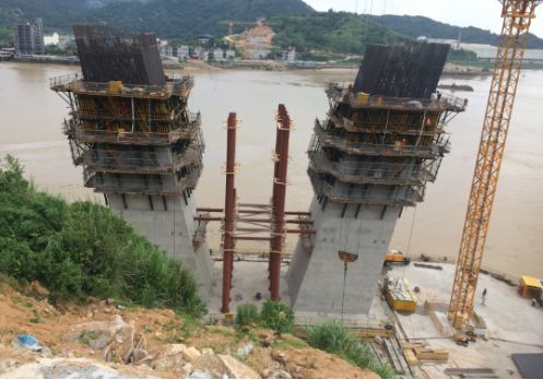 福州长门大桥施工监测